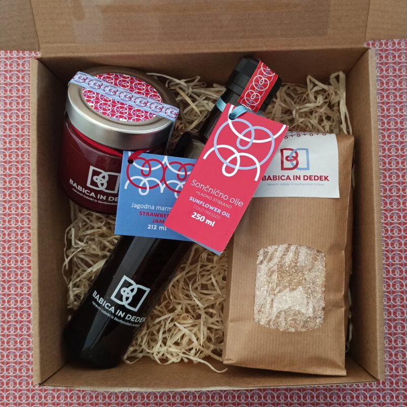 Izbirate poslovna darila? Želite poudariti lokalni izvor in tradicijo, obenem pa navdušiti še za kuharsko ustvarjanje?
