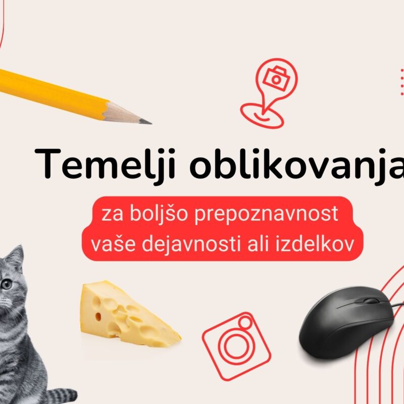 Delavnica: »Temelji oblikovanja za boljšo prepoznavnost vaše dejavnosti ali izdelkov«