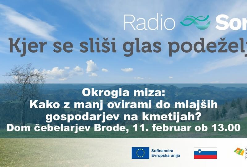 Kako z manj ovirami do mlajših gospodarjev na kmetijah?